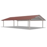 View Tube Steel Gable: TS-G2844-04