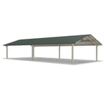 View Tube Steel Gable: TS-G2450-04
