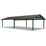 View Tube Steel Gable: TS-G2040-04