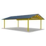 View Tube Steel Gable: TS-G2030-04