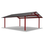View Tube Steel Gable: TS-G2024-04