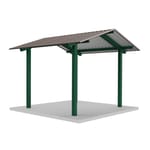 View Tube Steel Gable: TS-G1212-04