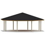 View Laminated Wood Octagon: LW-OCT32-04