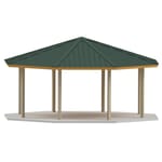 View Laminated Wood Octagon: LW-OCT24-04