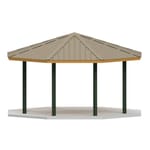 View Laminated Wood Octagon: LW-OCT20-04