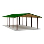 View Laminated Wood Gable: LW-2036-03