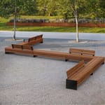 View Camino 45° Benches