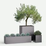 View Wilshire Aluminum Planters