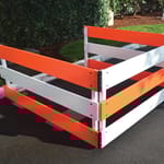 View Temporary Pedestrian Access Route Barricades
