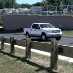 View TimBarrier™: LotGuard™ Guardrail For Driveways & Parking Areas