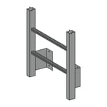 View Off Floor Mounting Bracket