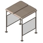 View CyclePort™ 2 Top Bike Shelter