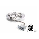 View Flame Sensing Manual Spark Flat Round