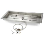 View Match Lit Rectangle - H Burner