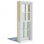 A-Series: Composite Clad - Double-Hung Window - Elevation