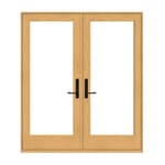 View 400 Series: Frenchwood Hinged Patio Doors