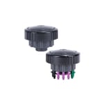 View Top 12-Outlet PC Self-Cleaning Drip Manifold