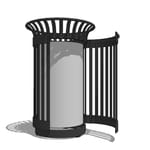 MTR-0200-00014 Trash Container (MLWR200S-20-ST)