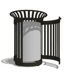 MTR-0200-00020 Trash Container (MLWR200S-32-ST)
