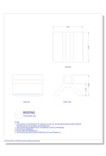Pipe Support: Mini