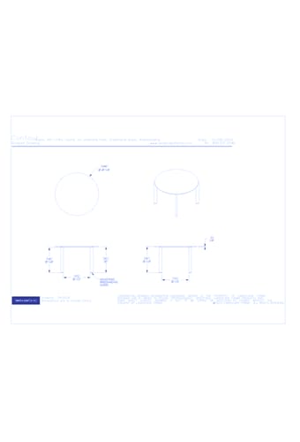 Contour Round Table