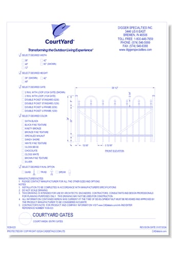 Courtyard®: Entry Gates