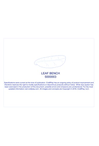 Leaf Bench