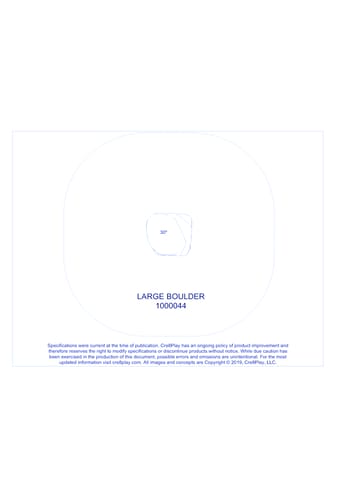 Boulder - Large