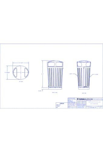 Dispatch Litter™ & Recycling Receptacle