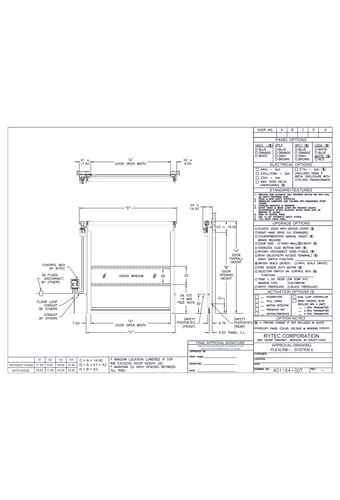 Plexline® Clean High-Performance Door