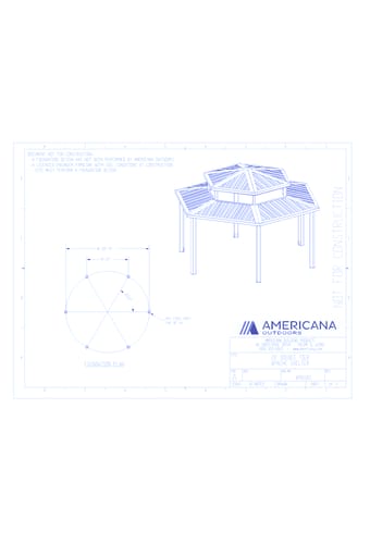Shelters: Apache Double Tier With R Style Roof 20'