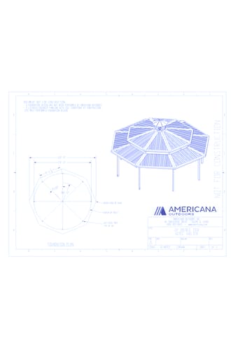 Shelters: Aztec Double Tier With Cupola and R Style Roof 28' 