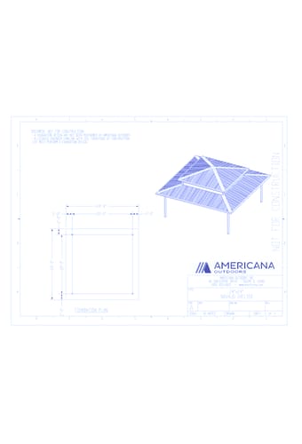 Shelters: Mojave Double Tier 24'x24'