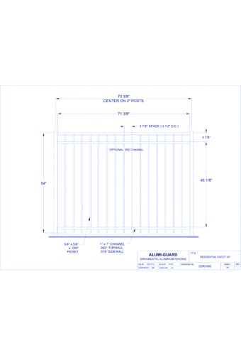 Residential Manchester 54" (RA543S)
