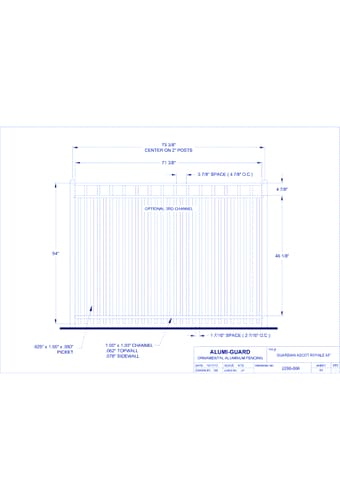 Guardian Manchester 54" Royale (GA543S0-1)