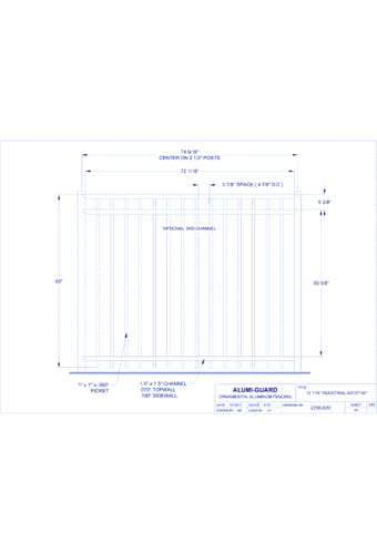 6' Industrial Manchester 60" (I6A603S)