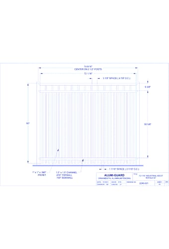 6' Industrial Manchester 60" Royale (I6A603S0-1)