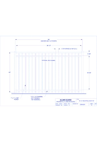 8' Industrial Manchester 60" (I8A603S)