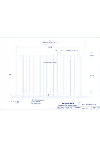 8' Imperial Manchester 60" (IM8A603S)