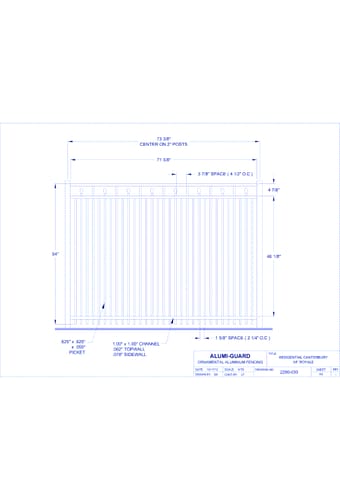Residential Salem 54" Royale (RC543S0-1)