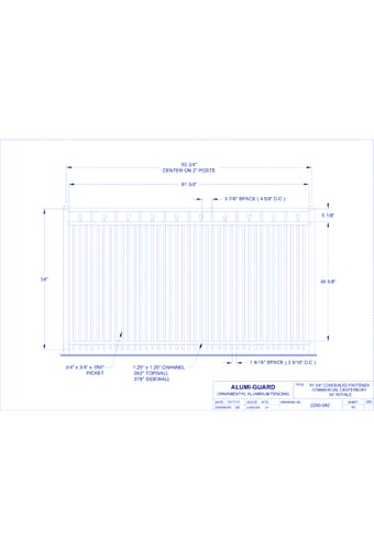 Concealed Fastener Commercial Salem 54" Royale (CFC543S0-1)