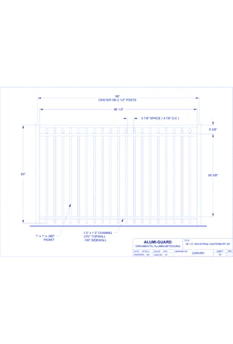 8' Industrial Salem 60" (I8C603S)