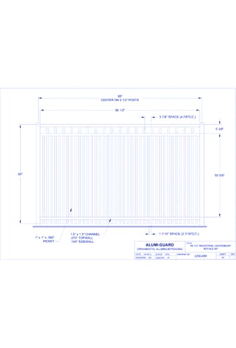 8' Industrial Salem 60" Royale (I8C603S0-1)