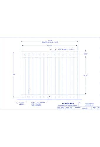 6' Imperial Salem 60" (IM6C603S)