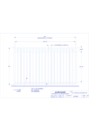 8' Imperial Salem 60" (IM8C603S)