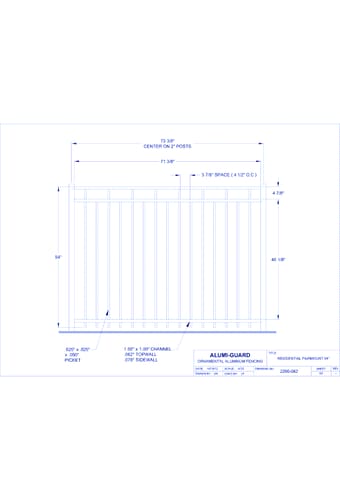 Residential Lexington 54" (RF543S)