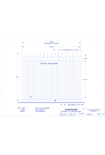 Residential Newcastle 60" Royale (RB603S0-1)
