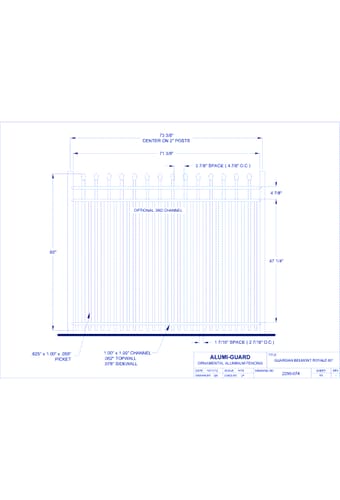 Guardian Newcastle 60" Royale (GB603S0-1)