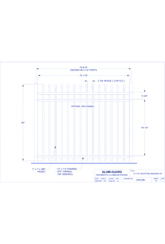 6' Industrial Newcastle 60" (I6B603S)