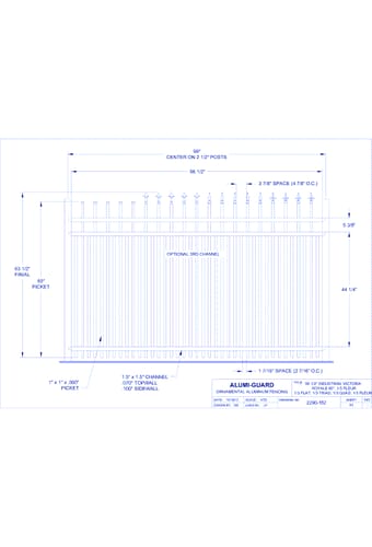 8' Industrial Orleans 60" Royale (I8V603S0-1-3)